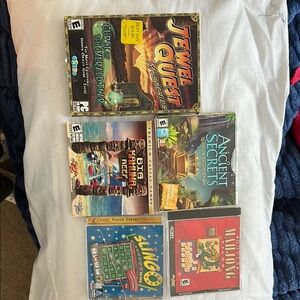 PC Game Collection with Jewel Quest and More